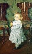 Boris Kustodiev The Artist's Daughter, Irina oil painting artist